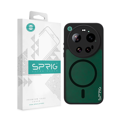 EdgeMag (TPU PC Magsafe)-Black Transparent