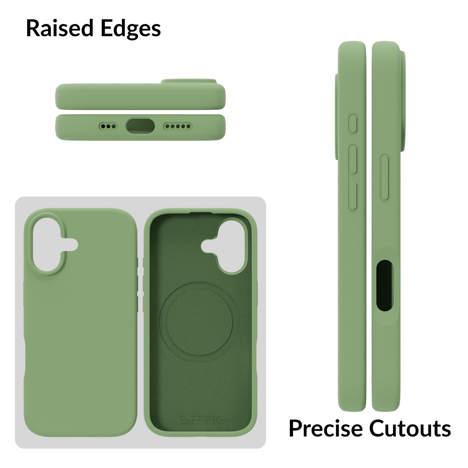 SilkMag (Liquid Silicone Magsafe)-Mint Green