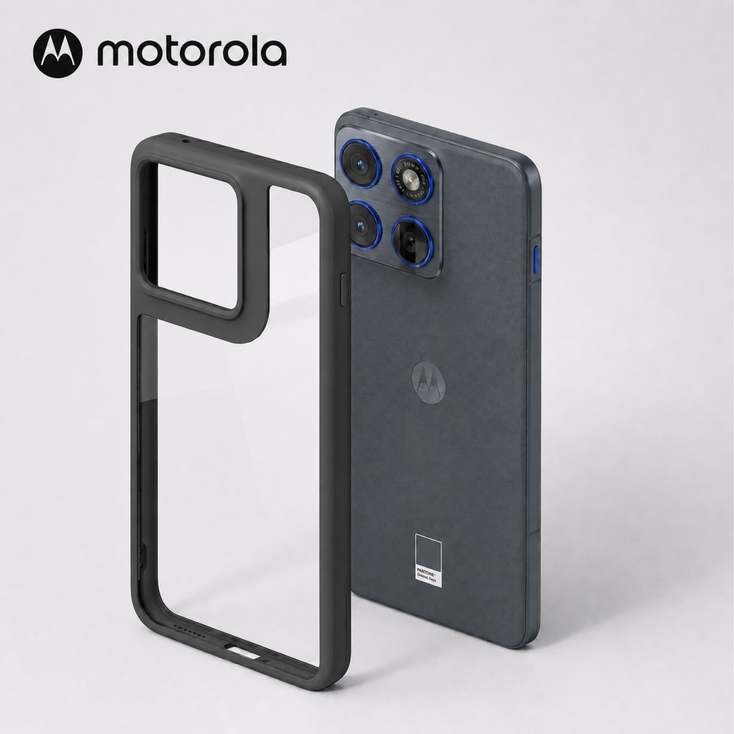 AuraShine (TPU PC)-Black Transparent