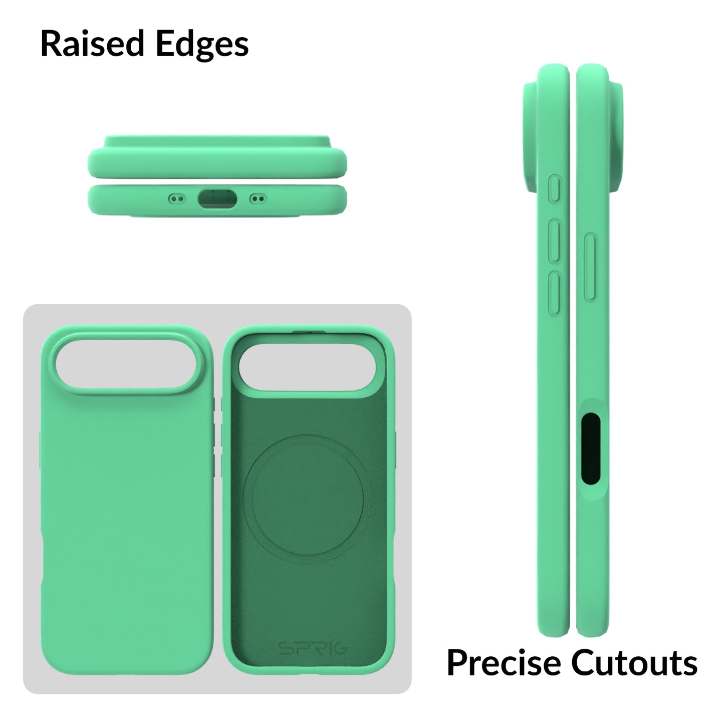 SilkMag (Liquid Silicone Magsafe)-Pastel Green