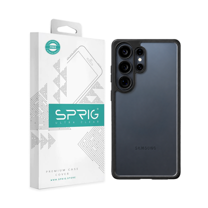 EdgeTone (TPU Matte)-Black Transparent