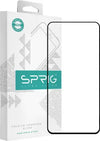 Poco X6 Full Cover Tempered Glass (Black) - Sprig
