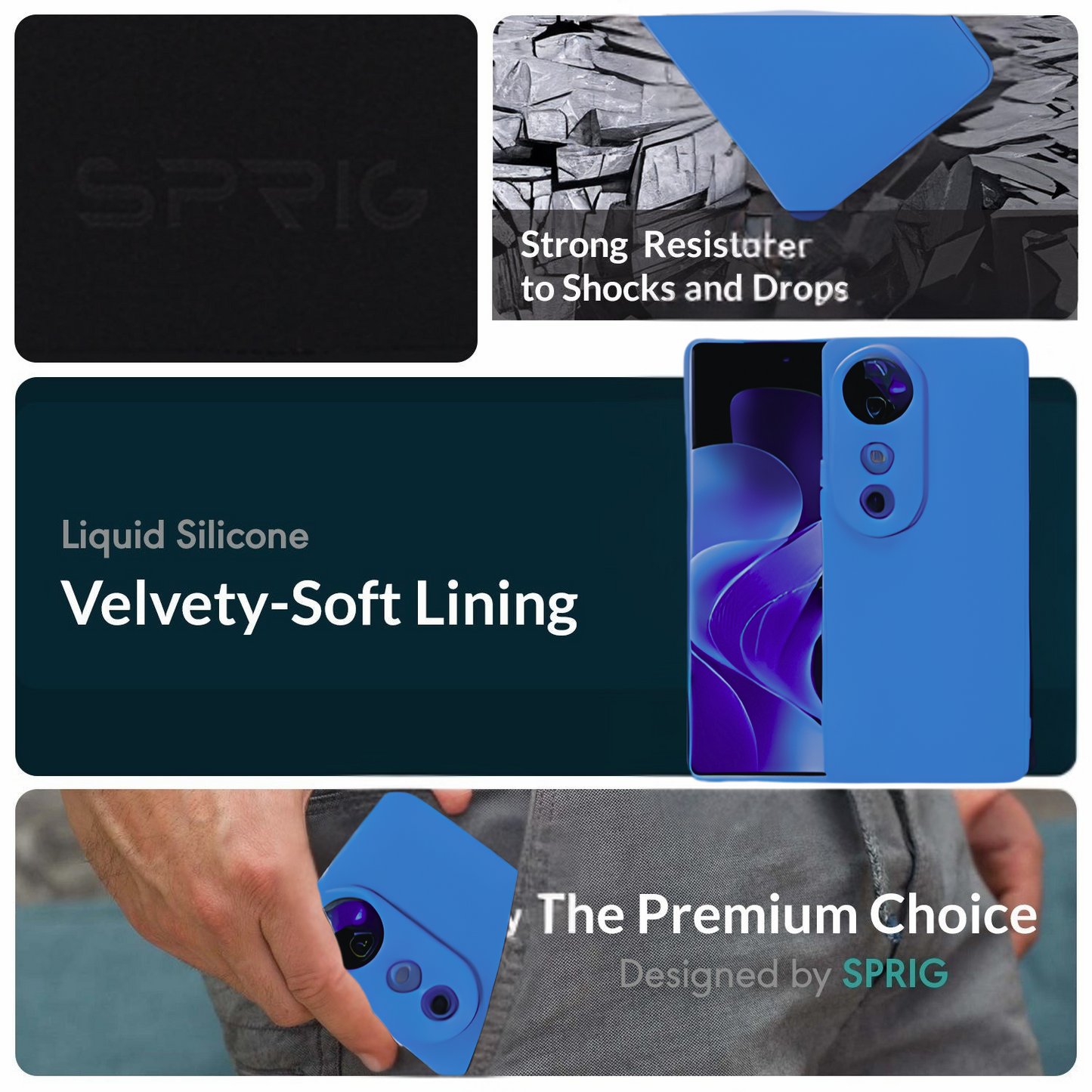 FlexTone (TPU Matte)-Blue