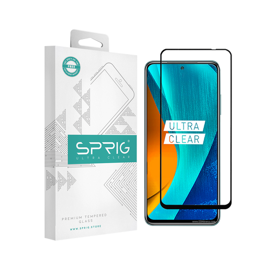 Poco X5 Pro Tempered Glass Screen Guard by Sprig