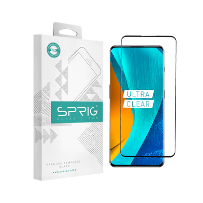 SPRIG Full Cover Hot Bending Tempered Glass Screen Protector for OnePlus 10 Pro 5G (Edge Glue) - Sprig