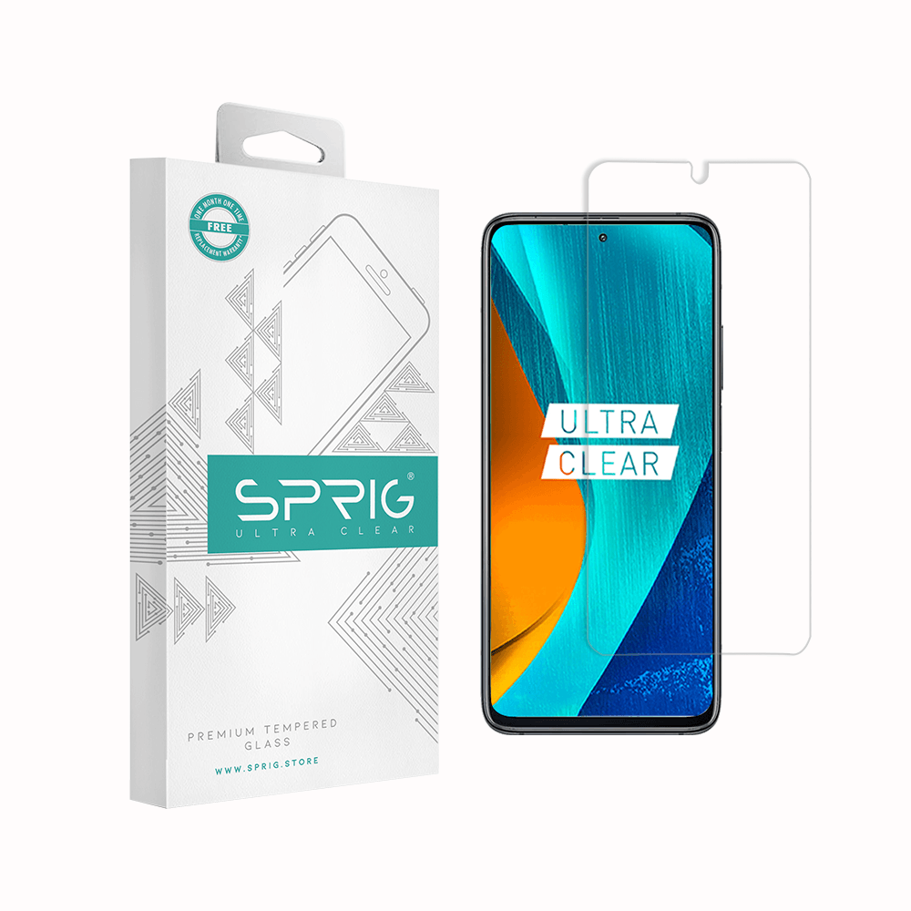 Redmi Note 12 5G Tempered Glass Screen Guard by Sprig