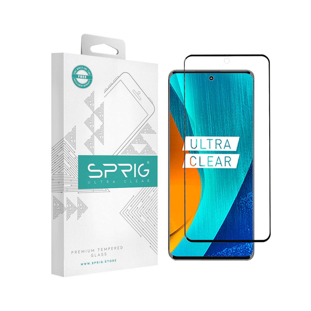 Google Pixel 6 Pro Tempered Glass Screen Guard by Sprig