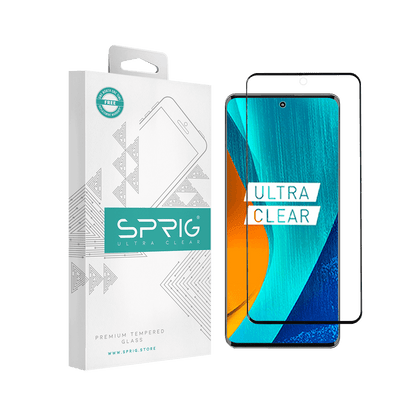 Moto Edge 30 Fusion Tempered Glass Screen Guard by Sprig