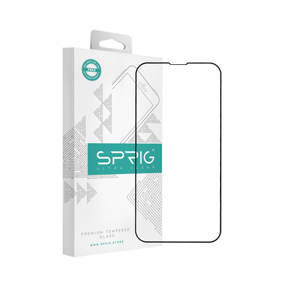 sprig full cover tempered glass screen protector for iphone 13 mini