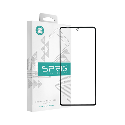 sprig full cover tempered glass screen protector for motorola edge 20 pro
