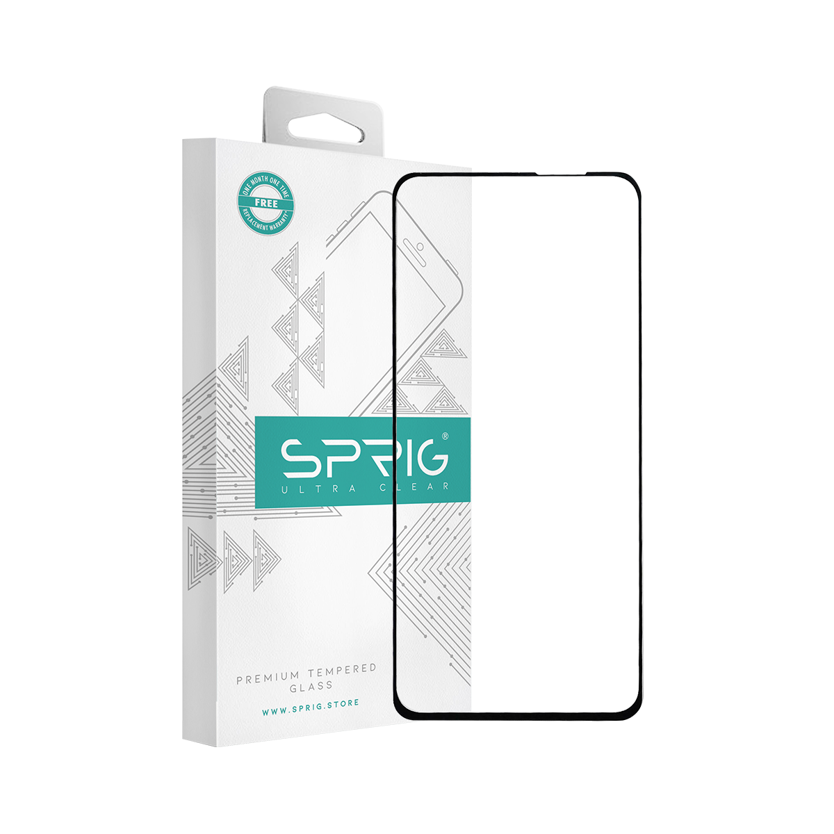 sprig full cover tempered glass screen protector for mi 11i hypercharge