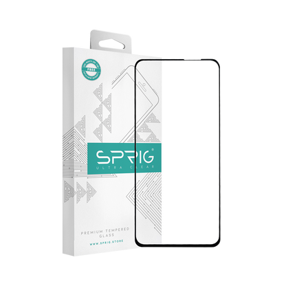 sprig full cover tempered glass screen protector for mi 11i hypercharge