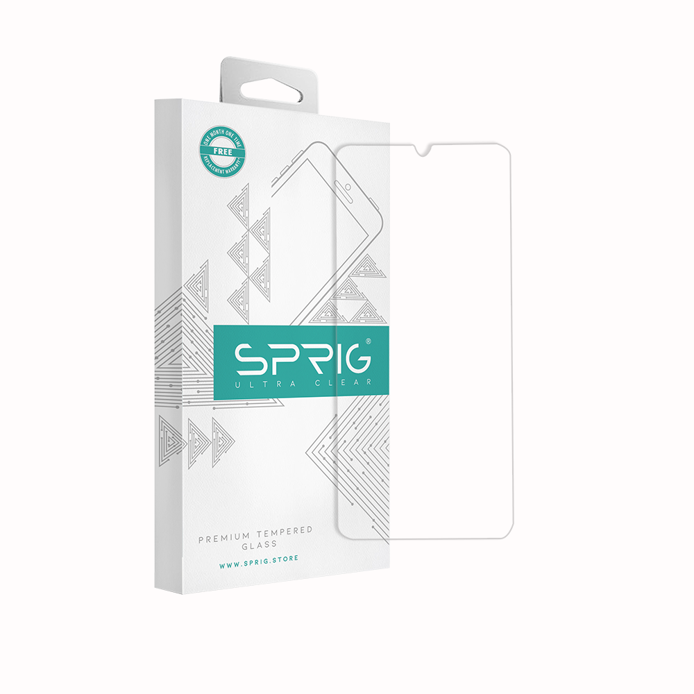 sprig clear tempered glass screen protector for vivo y51 2020
