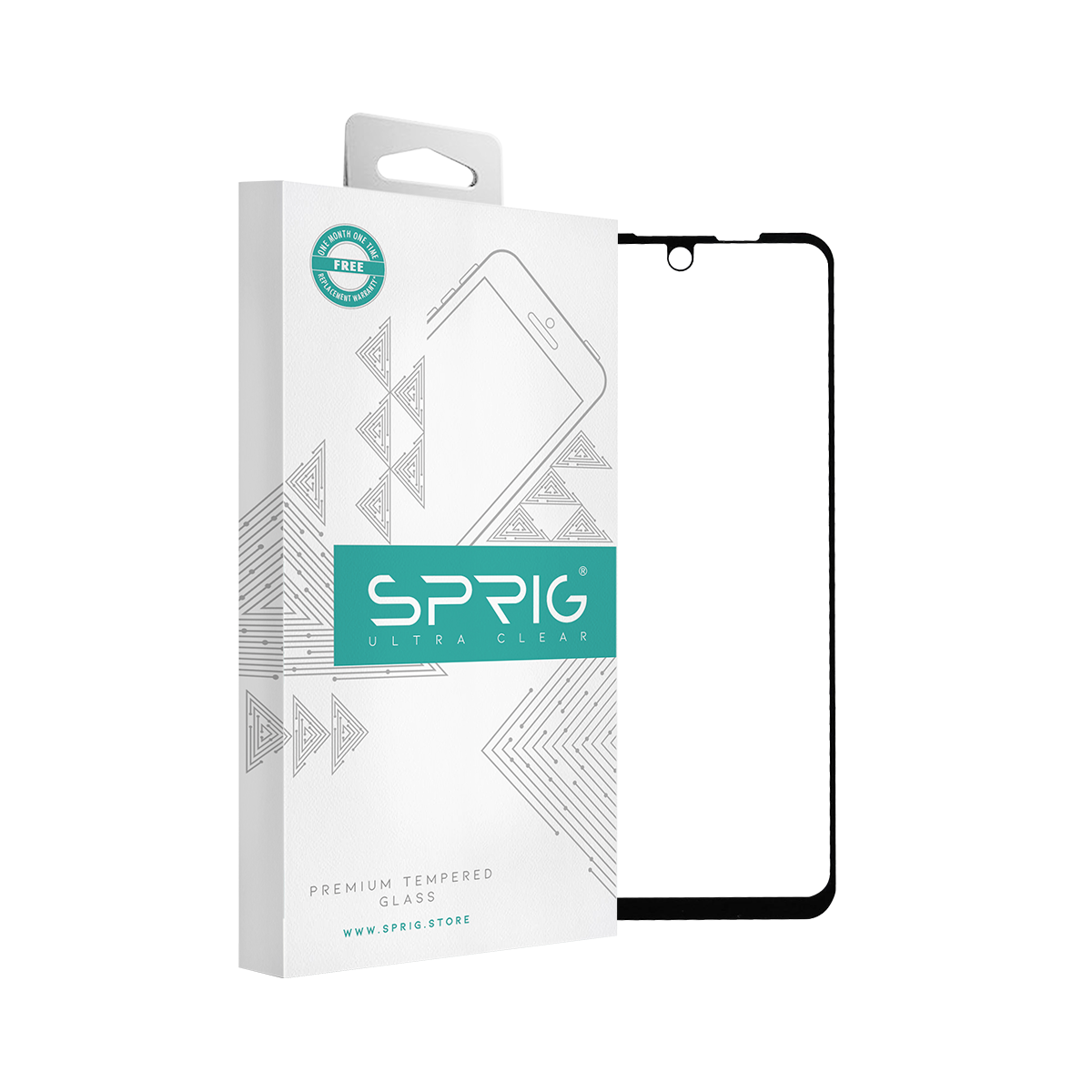 sprig full cover tempered glass/ screen protector for moto g71 5g