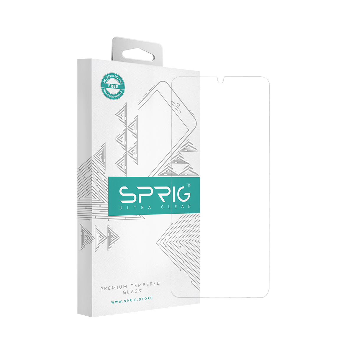 sprig clear tempered glass/ screen protector for samsung galaxy a22 5g