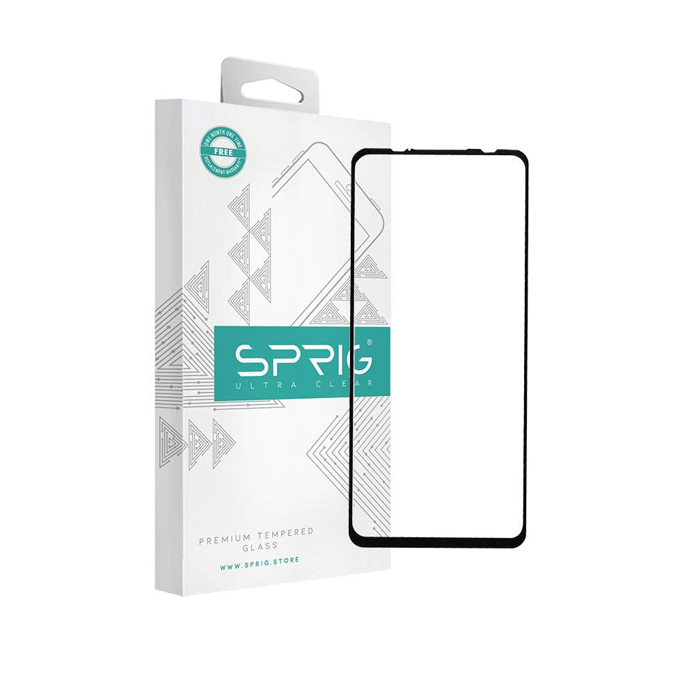 sprig full cover tempered glass screen protector for moto g 5g