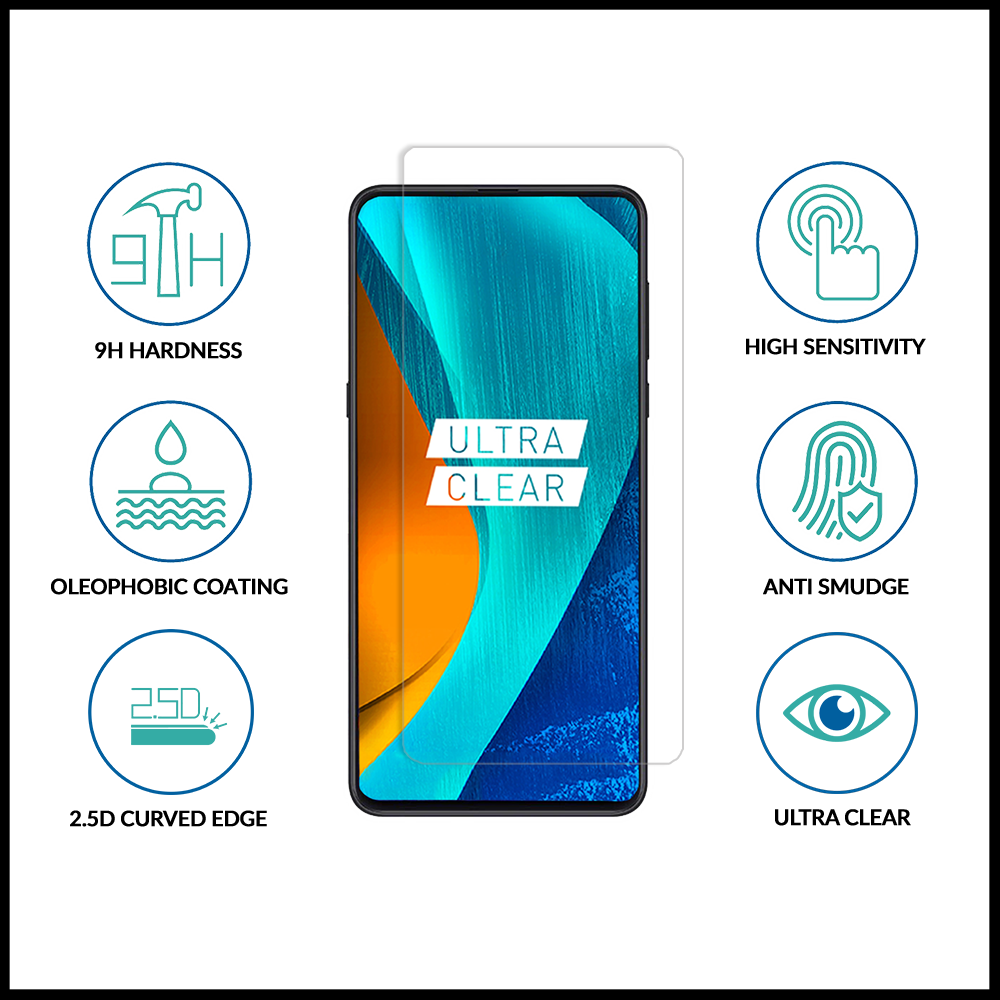 sprig clear tempered glass screen protector for mi mix 3