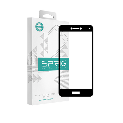 sprig full cover tempered glass/ screen protector for honor 8c