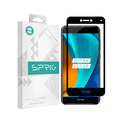 Honor 8C Tempered Glass Screen Guard by Sprig