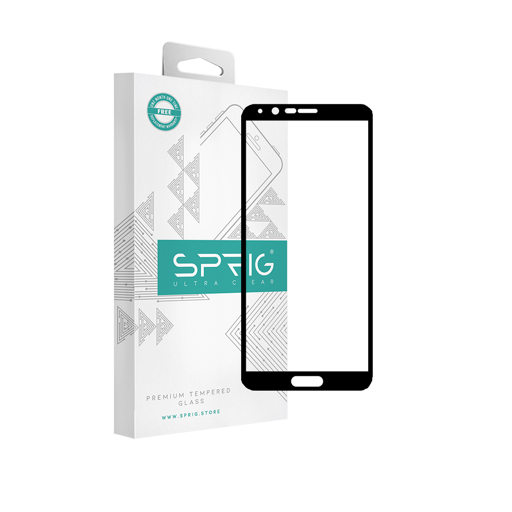 sprig full screen tempered glass/ screen protector for huawei honor view 10