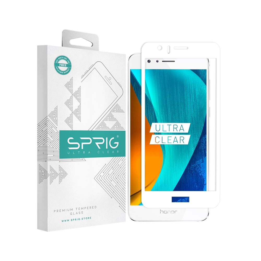 sprig full screen tempered glass screen protector for huawei honor 8