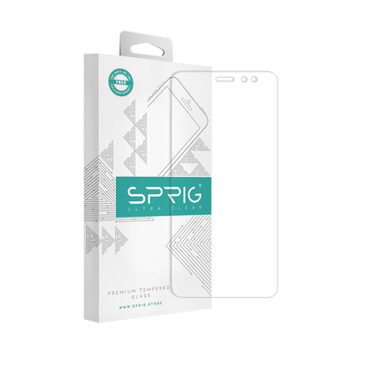 sprig clear tempered glass screen protector for mi a1