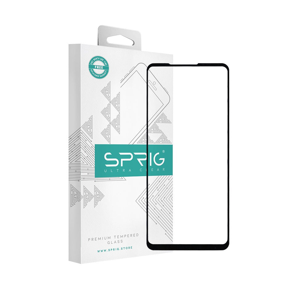 sprig full cover tempered glass screen protector for google pixel 4a 5g
