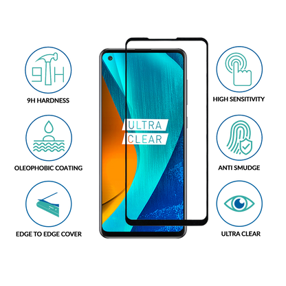 Honor View 20 Full Cover Tempered Glass -
