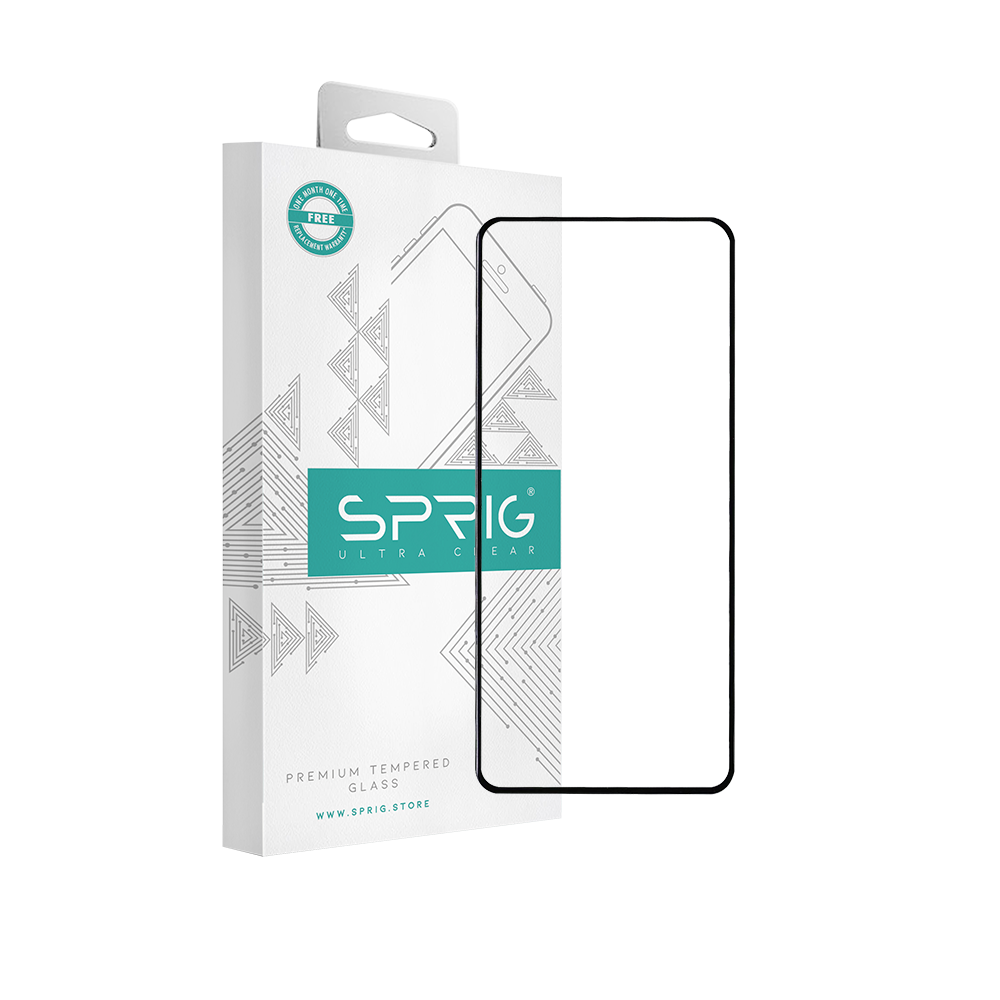 sprig full cover tempered glass screen protector for oneplus nord