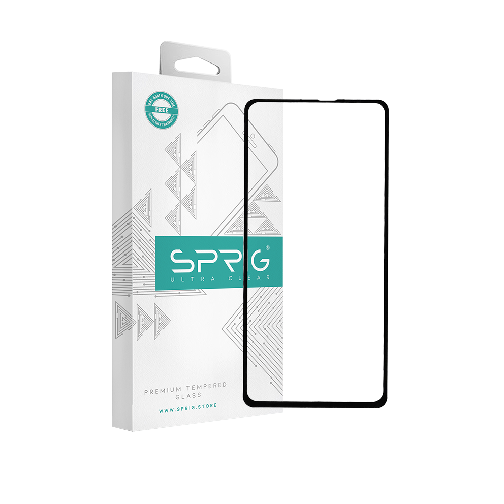 sprig full cover tempered glass screen protector for realme gt master 5g