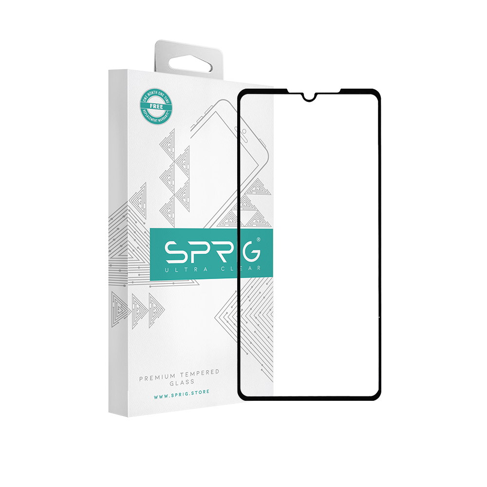 sprig full cover tempered glass/ screen protector for vivo t1 pro 5g