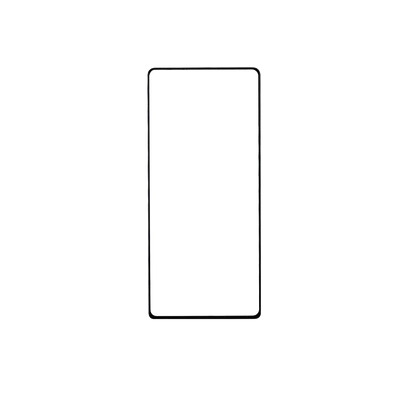 sprig full screen tempered glass screen protector for samsung galaxy s10 lite (black)