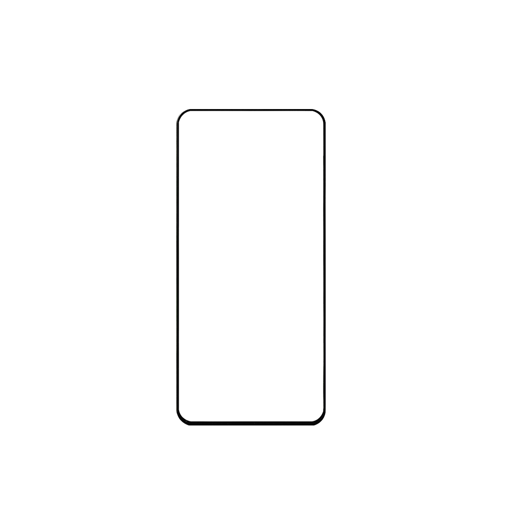 sprig full cover tempered glass/ screen protector for realme 9 (black)