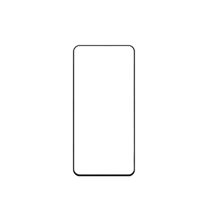 sprig full cover tempered glass/ screen protector for realme 9 (black)