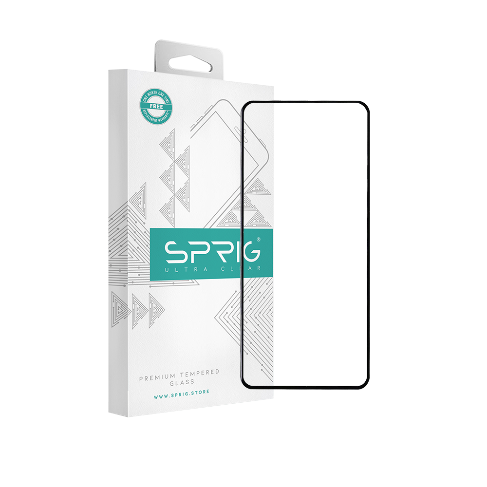 sprig full cover tempered glass screen protector for samsung galaxy s21
