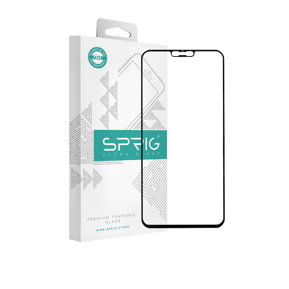 sprig full cover tempered glass screen protector for oneplus 6