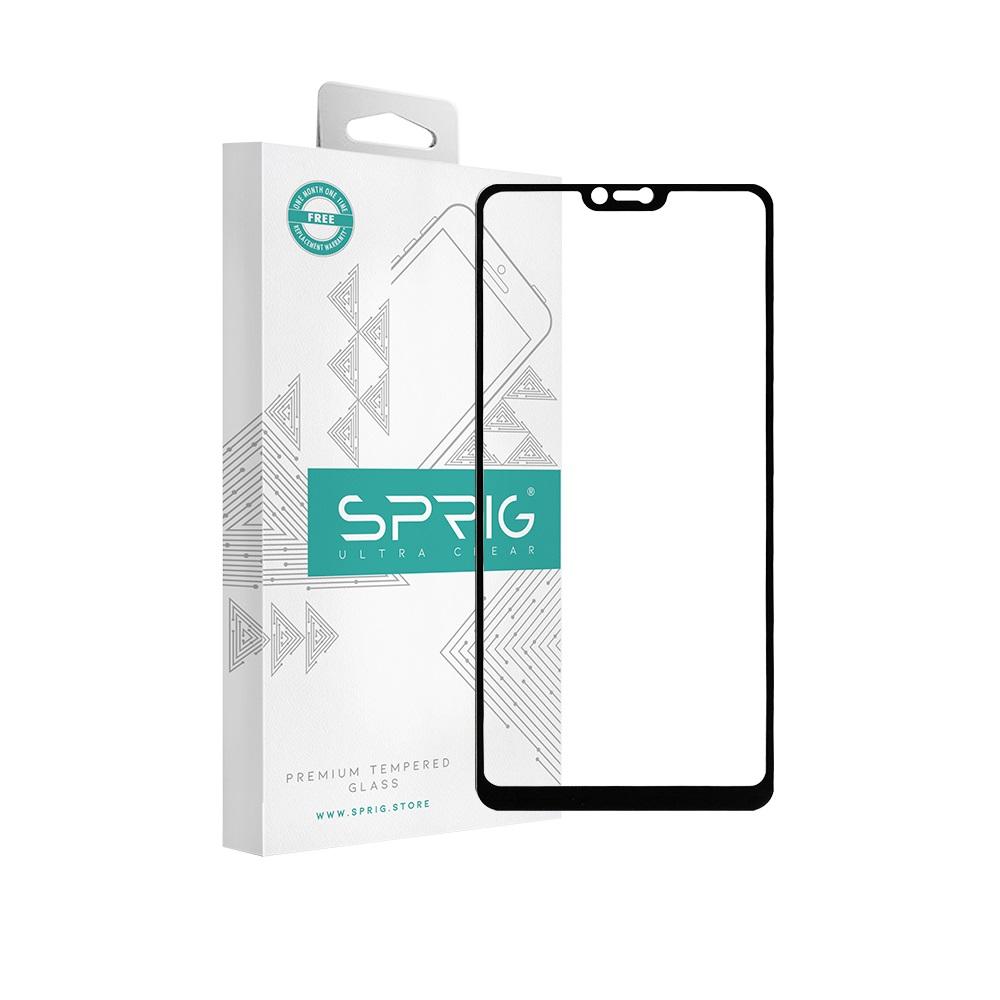 sprig full screen tempered glass screen protector for oppo r15 pro