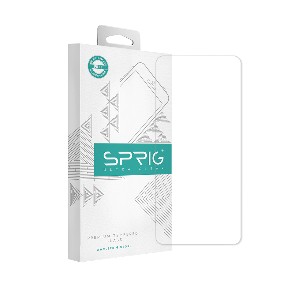 sprig clear tempered glass/screen protector for xiaomi redmi 6 pro