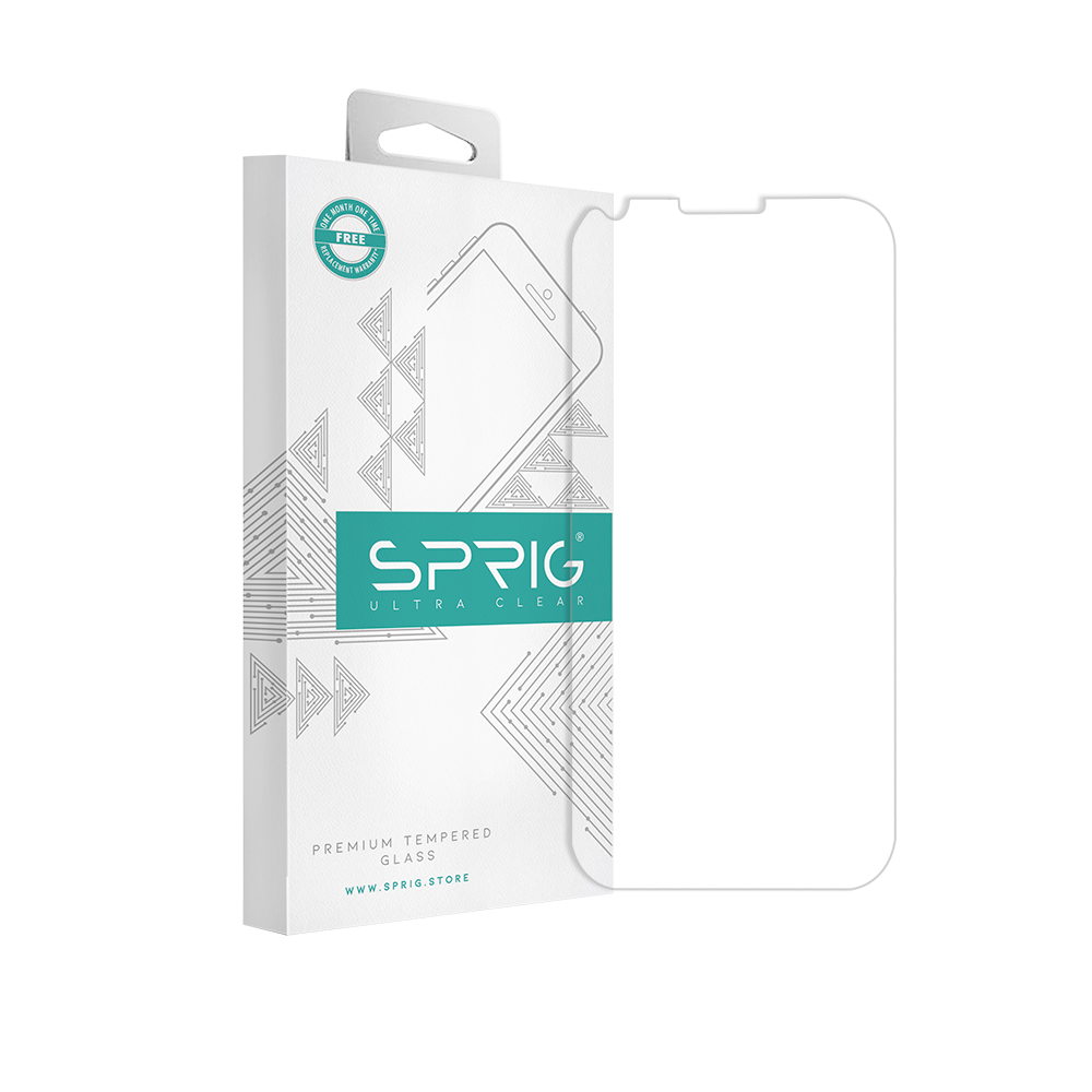 sprig clear tempered glass screen protector for lg g6