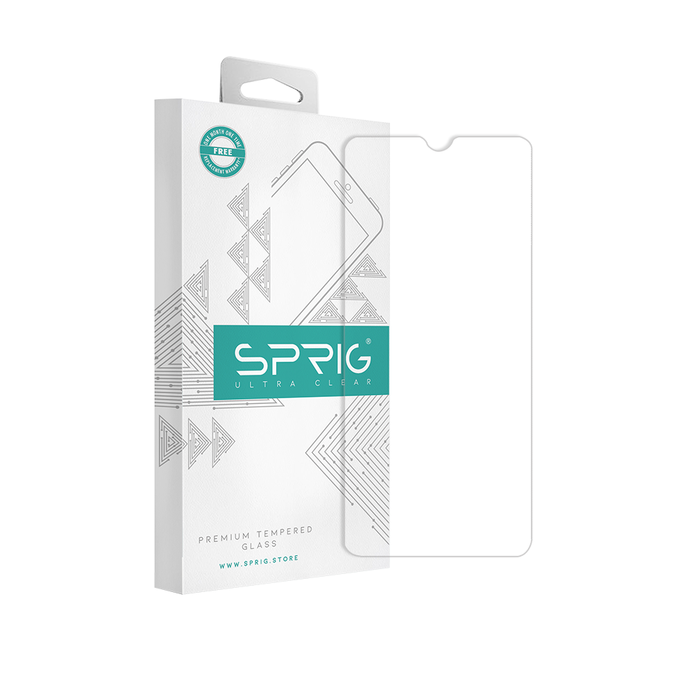 sprig clear tempered glass/screen protector for honor 9a