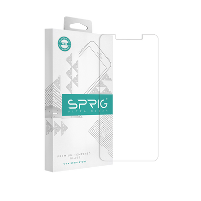 sprig clear tempered glass screen protector for nokia 8.1