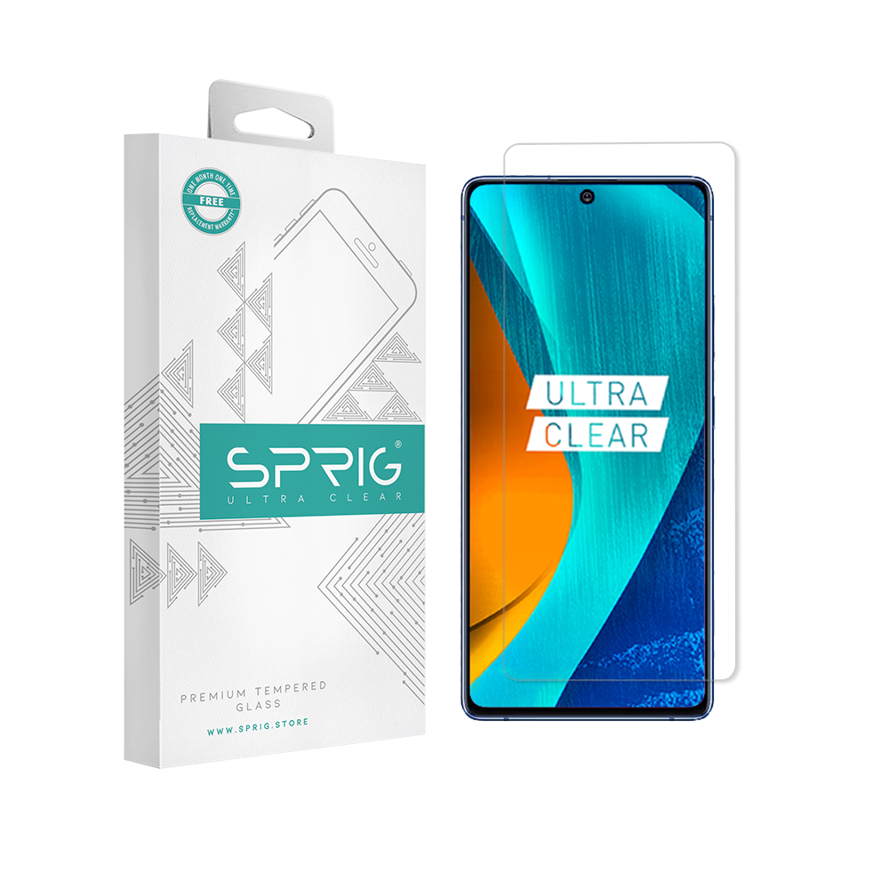 OnePlus 10T 5G Tempered Glass Screen Guard by Sprig