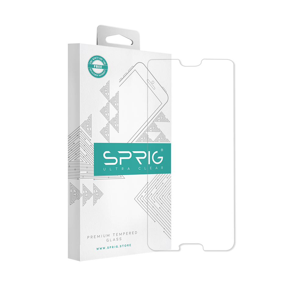 sprig clear tempered glass for huawei p20