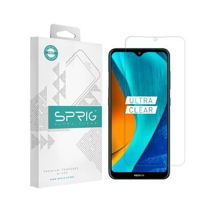Poco C50 Tempered Glass Screen Guard by Sprig