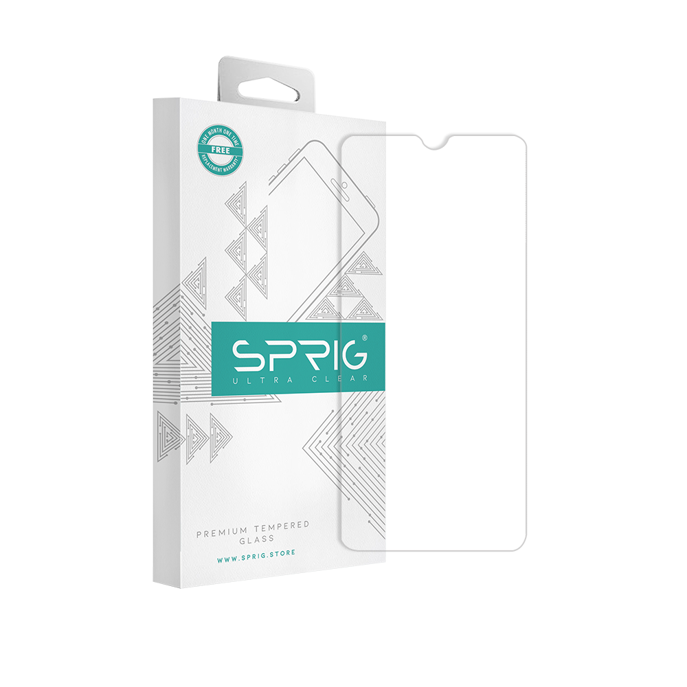 sprig clear tempered glass/screen protector for honor play 9a