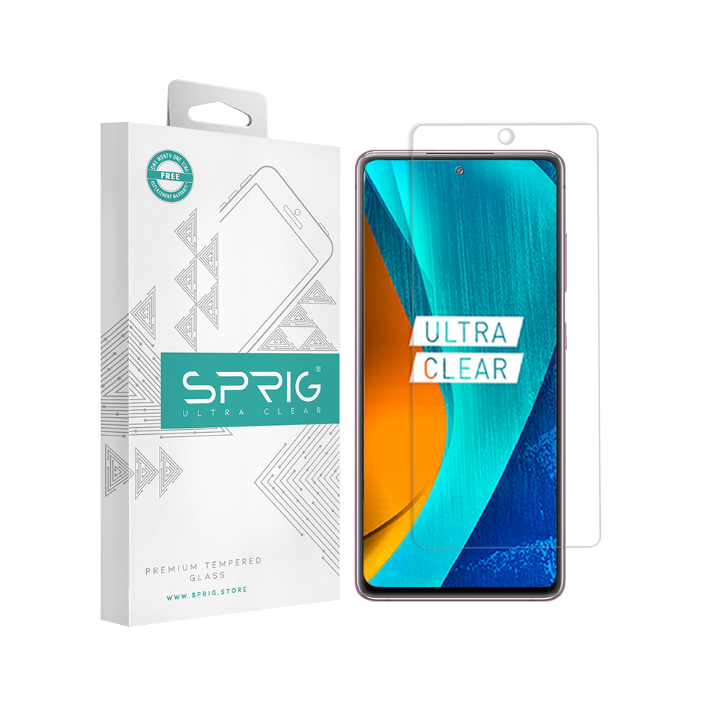 sprig clear tempered glass /screen protector for samsung galaxy s21 fe 5g