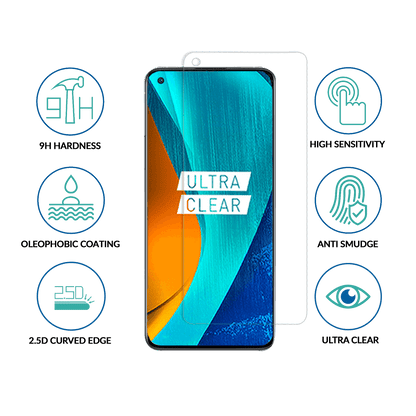 Realme 10 4G Clear Tempered Glass -