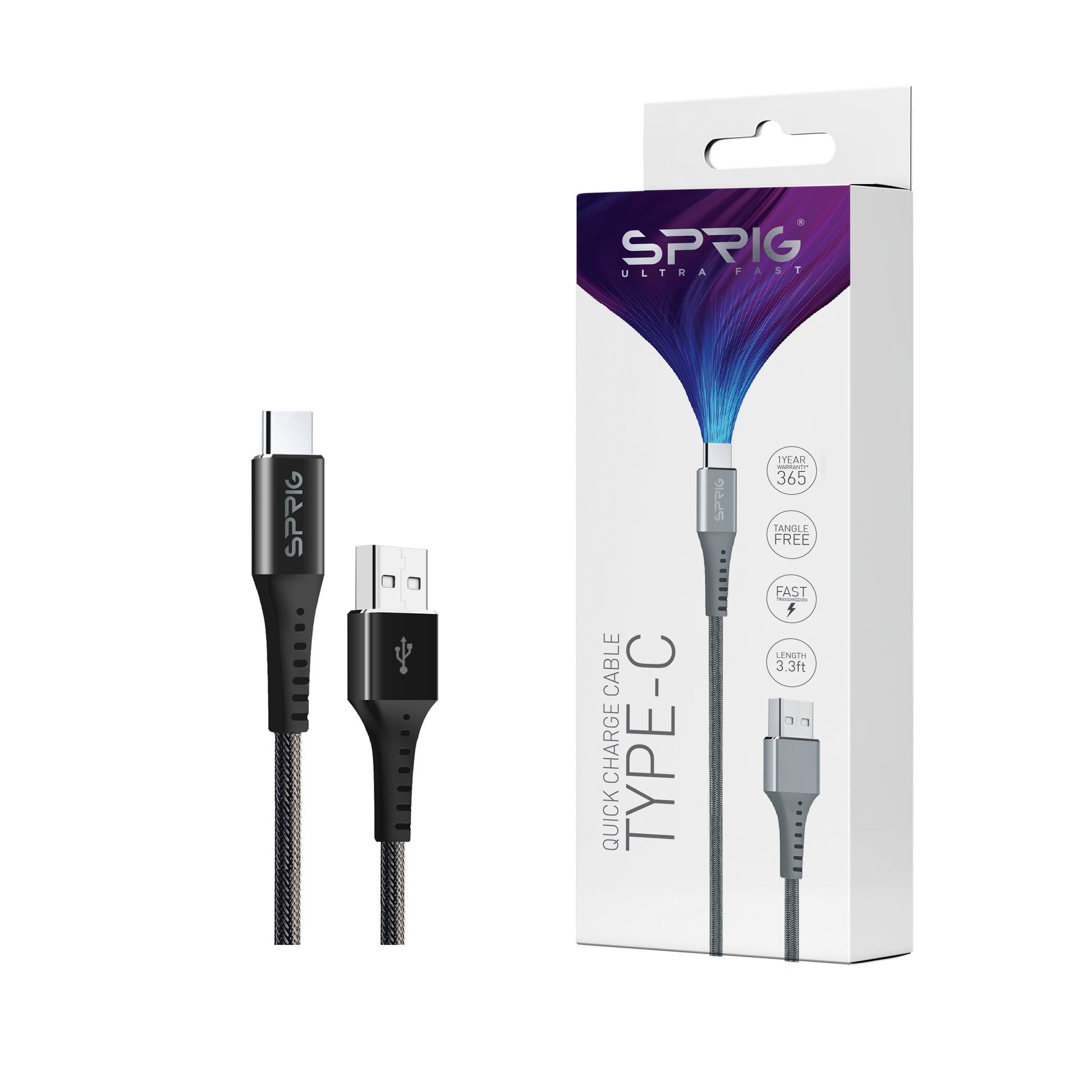 C-Type Charging Cable by Sprig