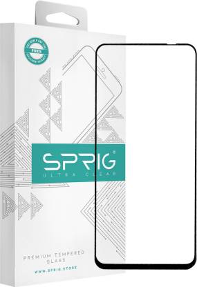 sprig full cover tempered glass/ screen protector for redmi 10